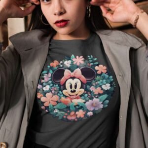 disney print minnie unisex tshirt